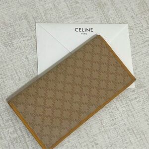 Celine leather wallet